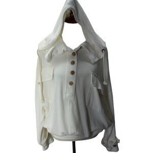 Free People FP Beach Hoodie Slouchy Pullover